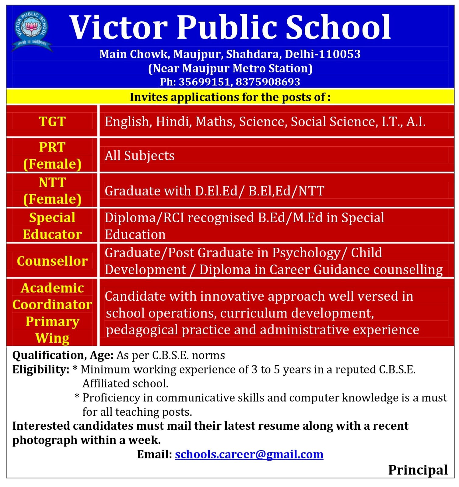 Victor Public School Victor Public School